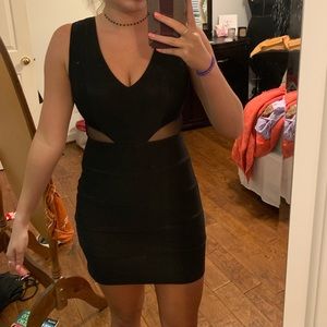 Black semi formal dress